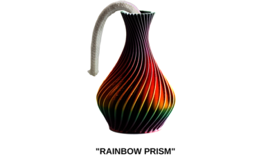 The American Prayer Vase Genie Bottle RAINBOW PRISM by Big Guys Magic - Image 2