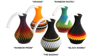 The American Prayer Vase Genie Bottle RAINBOW PRISM by Big Guys Magic - Image 6
