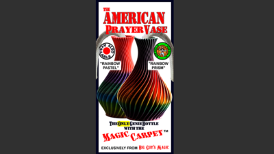 The American Prayer Vase Genie Bottle RAINBOW PRISM by Big Guys Magic