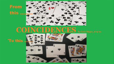 Coincidences by Luis Magic video (Download)