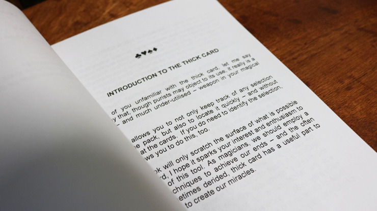 THE LITTLE BOOK OF THICK, Easy-to-do Miracles with the Thick Card by James A Ward - Image 3