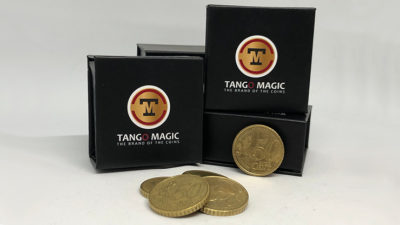 Perfect Shell Coin Set Euro 50 Cent, Shell and 4 Coins E0091 by Tango Magic