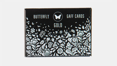 Gaff pack for Butterfly Playing Cards Marked, Black and Gold by Ondrej Psenicka