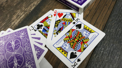 Bicycle Purple Playing Cards by US Card Magic Co - Image 2