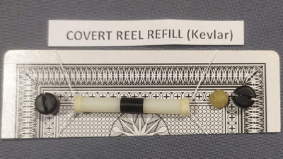 COVERT REEL REFILL, KEVLAR by Uday Jadugar