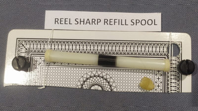 REEL SHARP REFILL SPOOL, Gimmicks and Online Instructions by UDAY
