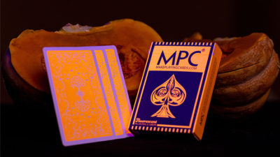 Fluorescent, Pumpkin Edition Playing Cards