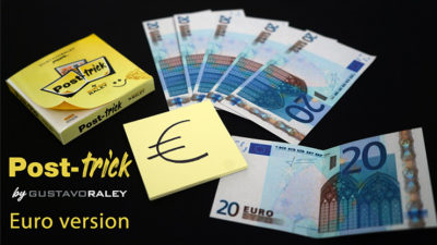 POST TRICK EURO, Gimmicks and Online Instructions by Gustavo Raley
