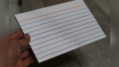 Acro Index Dry Erase Large 5 inch x8 inch, Gimmicks and Online Instructions by Blake Vogt - Image 2
