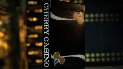 Cherry Casino, Monte Carlo Black and Gold Playing Cards by Pure Imagination Projects