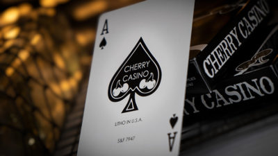 Limited Edition Cherry Casino, Monte Carlo Black and Gold Numbered Seals Playing Cards by Pure Imagination Projects - Image 3