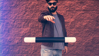 INFLATABLE WAND, 2FT. by Murphy's Magic