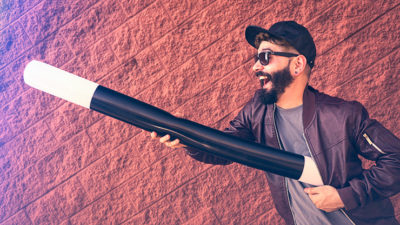 INFLATABLE WAND, 4FT. by Murphy's Magic - Image 2