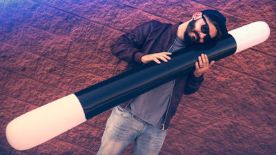 INFLATABLE WAND, 6FT. by Murphy's Magic
