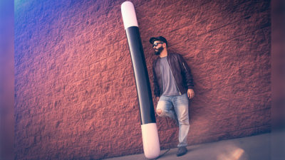 INFLATABLE WAND MEGA, 8FT. by Murphy's Magic