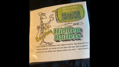 Hidden Bullets, Kissing by David Alan Magic