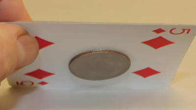 Magnetic Cards, 2 pack/Red by Chazpro Magic. - Image 2