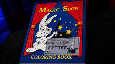 MAGIC SHOW Coloring Book DELUXE, 4 way by Murphy's Magic