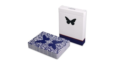 Butterfly Playing Cards Marked, Blue 3rd Edition by Ondrej Psenicka - Image 2