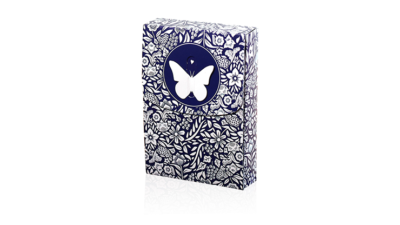 Butterfly Playing Cards Marked, Blue 3rd Edition by Ondrej Psenicka