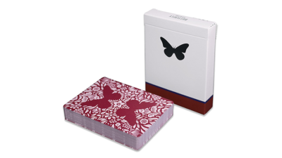 Butterfly Playing Cards Marked, Red 3rd Edition by Ondrej Psenicka - Image 2