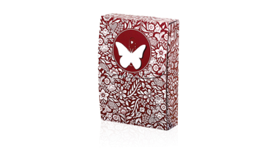 Butterfly Playing Cards Marked, Red 3rd Edition by Ondrej Psenicka
