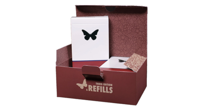 Refill Butterfly Cards Red 3rd Edition, 6 pack by Ondrej Psenicka - Image 2