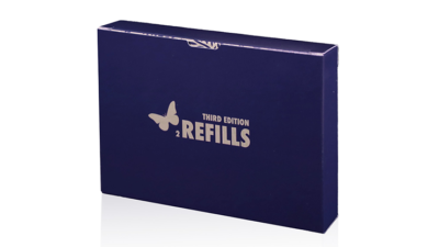 Refill Butterfly Cards Blue 3rd Edition, 2 pack by Ondrej Psenicka