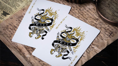 666, Gold Foil Playing Cards by Riffle Shuffle - Image 2