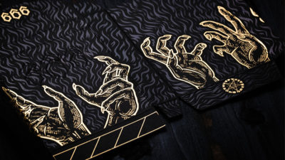 666, Gold Foil Playing Cards by Riffle Shuffle - Image 4