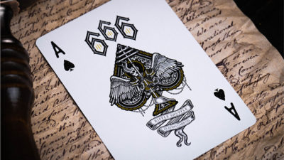 666, Gold Foil Playing Cards by Riffle Shuffle - Image 6