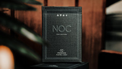 NOC Pro 2021, Jet Black Playing Cards