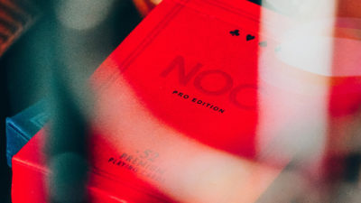 NOC Pro 2021, Burgundy Red Playing Cards - Image 5