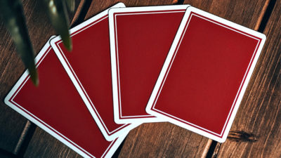 NOC Pro 2021, Burgundy Red Playing Cards - Image 6