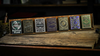 8 Deck Wooden Display Shelf by TCC