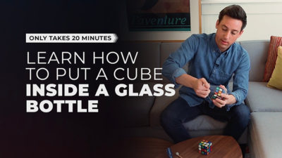 Cube in Bottle Project, Gimmicks and Online Instructions by Taylor Hughes and David Stryker - Image 5