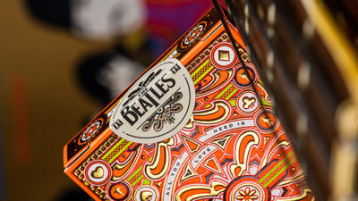 The Beatles, Orange Playing Cards by theory11 - Image 2