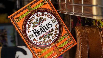 The Beatles, Orange Playing Cards by theory11