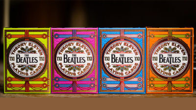 The Beatles, Green Playing Cards by theory11 - Image 3