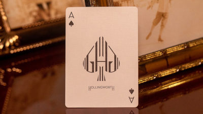 Hollingworth Playing Cards, Burgundy - Image 5
