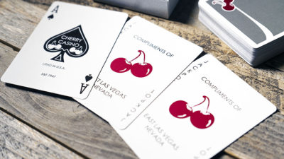 Cherry Casino House Deck, McCarran Silver Playing Cards by Pure Imagination Projects - Image 6