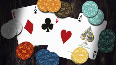 Paisley Poker Red Playing Cards by Dutch Card House Company - Image 3