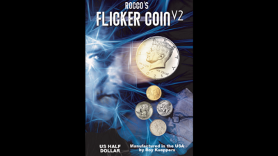 FLICKER COIN V2, Half by Rocco