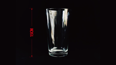 SELF EXPLODING DRINKING GLASS STD, 15cm by Wance