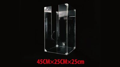 SELF EXPLODING GLASS COVER, LARGE by Wance
