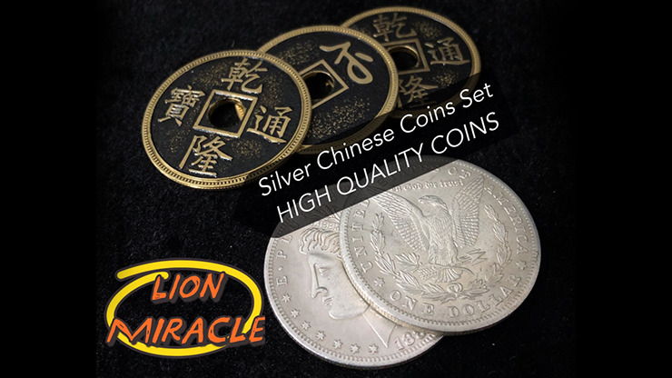 Silver Chinese Coins Set by Lion Miracle