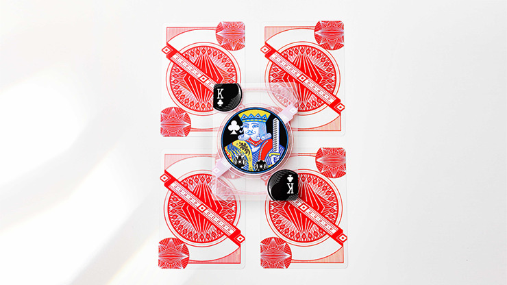 Red Transparent Playing Cards by MPC - Image 2