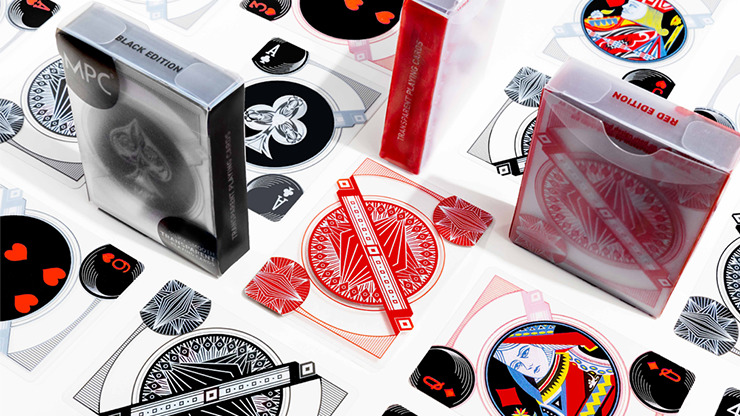 Red Transparent Playing Cards by MPC - Image 4