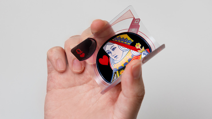 Red Transparent Playing Cards by MPC - Image 5