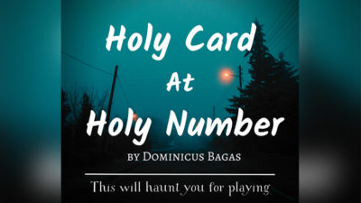 Holy Card at Holy Number by Dominicus Bagas video (Download)
